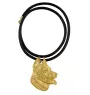 Berger de Beauce, Beauceron - Hundehalsband, vergoldeter Anhänger für Hundefans, einzigartiger Schmuck der Marke Art-Dog