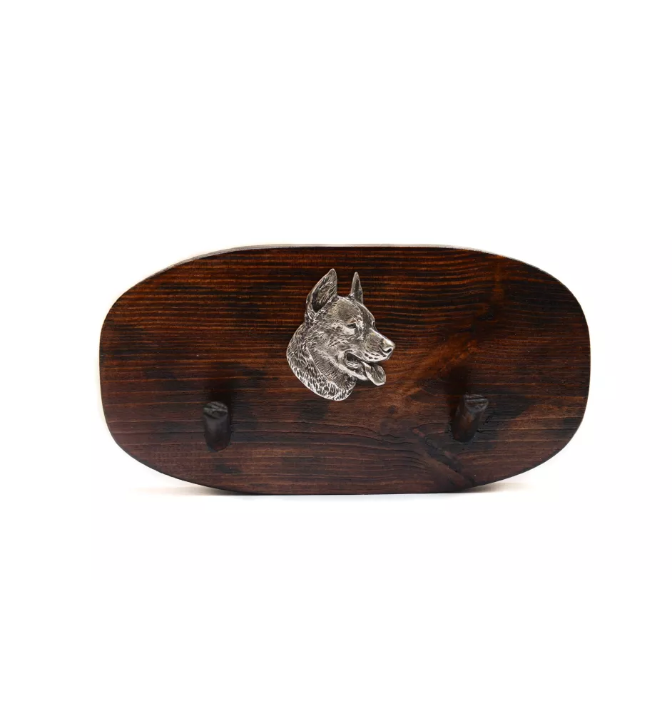 Beauceron, berger de Beauce, berger francais, bas-rouge - porte-accessoires, porte-médailles pour chiens, crochets pour clés par Art-Dog