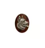 Berger de Beauce, Beauceron, Beauce Sheep Dog - Dog show brooch, starter number clip, dog pin by Art-Dog