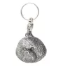 Bichon Frise, Bichon Tenerife, Bichon a poil frise - Silver-plated pendant with a dog in a decorative box, handbag decoration, backpack pendant by Art-Dog brand