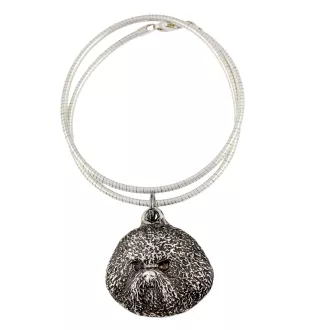 Bichon a poil frise, Bichon Frise, Bichon Tenerife - Collier pour chien, bijoux uniques pour les fans de chiens, pendentif vipère unique de la marque Art-Dog