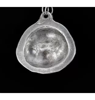 Bichon a poil frise, Bichon Frise, Bichon Tenerife - Collier de chien dans une boîte cadeau, médaillon argenté pour fan de chien, pendentif remarquable de la marque Art-Dog