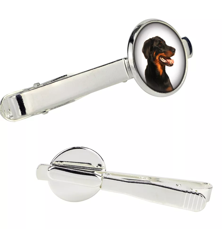 Berger de Beauce, Beauceron - Krawattennadel in der Box, stilvolle Krawatte, personalisierter Schmuck der Marke Art-Dog