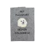 Bichon Frise etui na paszport Art-Dog