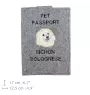 Bichon Frise etui na paszport Art-Dog