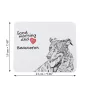 Berger de Beauce, Beauceron - Mauspad mit Druck, personalisiertes Mauspad mit Hund, einzigartiges Gadget für Büroangestellte von Art-Dog.