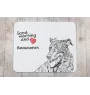 Berger de Beauce, Beauceron - Mauspad mit Druck, personalisiertes Mauspad mit Hund, einzigartiges Gadget für Büroangestellte von Art-Dog.
