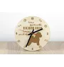 Bichon a poil frise, Bichon Frise, Bichon Tenerife - horloge avec chien, horloge en bois avec gravure, horloge personnalisée par Art-Dog