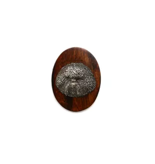 Bichon Frise, Bichon Tenerife, Bichon a poil frise - Dog show brooch, starter number clip, dog pin by Art-Dog