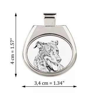 Berger de Beauce, Beauceron, Beauce Sheep Dog - dog necklace, personalized pendant with a photo, unique necklace for women and men by Art-Dog brand