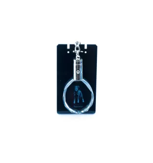 Beauceron, berger de Beauce, berger francais, bas-rouge - pendentif avec une photo de chien, porte-clés en cristal dans une boîte cadeau, un cadeau unique par Art-Dog