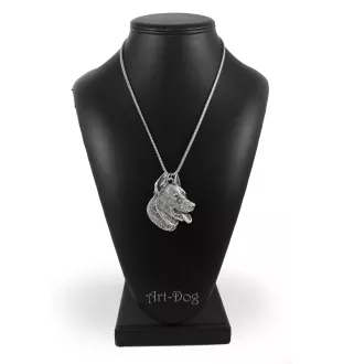 Berger de Beauce, Beauceron, Beauce Sheep Dog - necklace with a dog, dog pendant on a silver chain, unique jewelry from the Art-Dog brand