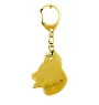 Berger de Beauce, Beauceron, Beauce Sheep Dog - keychain and necklace with a dog in a box, high-quality gold-plated product, Art-Dog brand