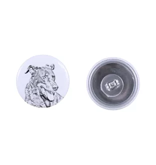 Owczarek francuski Beauceron kolczyki z psem mały Art-Dog