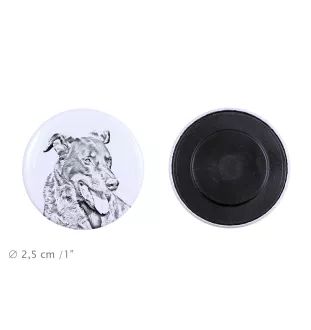 Owczarek francuski Beauceron magnes z psem mały Art-Dog