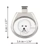Bichon Frise, Bichon Tenerife, Bichon a poil frise - dog necklace, personalized pendant with a photo, unique necklace for women and men by Art-Dog brand