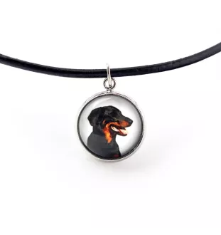 Berger de Beauce, Beauceron, Beauce Sheep Dog - a set of jewelry in a box, necklace, earrings, bracelet, products from the Art-Dog brand