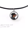 Berger de Beauce, Beauceron, Beauce Sheep Dog - a set of jewelry with your photo, handmade set, bracelet and necklace by Art.-Dog brand