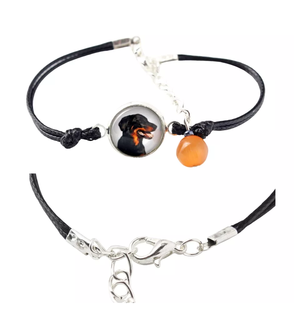 Beauceron, berger de Beauce, berger francais, bas-rouge - bracelet dans une boîte avec votre photo, bijoux féminins, cadeau parfait de la marque Art-Dog