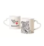 Berger de Beauce, Beauceron - Tasse mit Hund, entzückende Tasse mit herzförmigem Henkel, universelles Geschenk der Marke Art-Dog