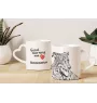 Berger de Beauce, Beauceron - Tasse mit Hund, entzückende Tasse mit herzförmigem Henkel, universelles Geschenk der Marke Art-Dog