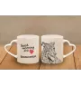 Berger de Beauce, Beauceron - Tasse mit Hund, entzückende Tasse mit herzförmigem Henkel, universelles Geschenk der Marke Art-Dog