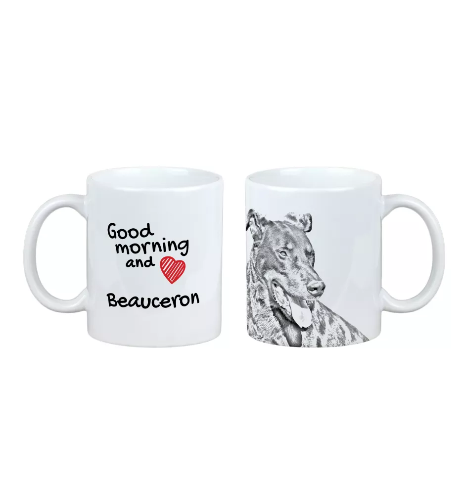 Berger de Beauce, Beauceron - Tasse mit Hund, Tasse mit Bild, personalisiertes Geschenk der Marke Art-Dog