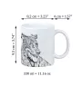 Berger de Beauce, Beauceron, Beauce Sheep Dog - cup with a dog, cup with a photo, personalized gift from the Art-Dog brand