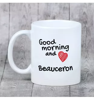 Berger de Beauce, Beauceron, Beauce Sheep Dog - cup with a dog, cup with a photo, personalized gift from the Art-Dog brand