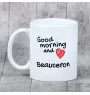 Berger de Beauce, Beauceron, Beauce Sheep Dog - cup with a dog, cup with a photo, personalized gift from the Art-Dog brand