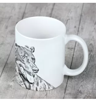 Beauceron, berger de Beauce, berger francais, bas-rouge - tasse avec chien, tasse avec photo, cadeau personnalisé de la marque Art-Dog