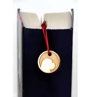 Bichon Frise, Gelockter Bichon, Tenneriffahündchen - Lesezeichen mit Hund, personalisiertes Lesezeichen, Hundeaccessoire für Leser der Marke Art-Dog