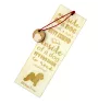 Bichon a poil frise, Bichon Frise, Bichon Tenerife - marque-page pour livre avec chien, marque-page personnalisé, cadeau pour les amateurs de livres de la marque Art-Dog