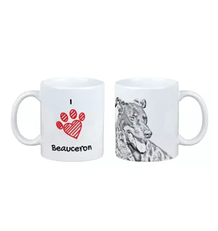 Berger de Beauce, Beauceron - Tasse mit Hund, entzückende Tasse mit Grafik, Geschenk mit Ihrem Foto von der Marke Art-Dog