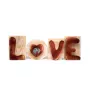 Bichon Frise, Bichon Tenerife, Bichon a poil frise - wooden LOVE sign, interior decoration with a dog, charming ornament for the shelf by Art-Dog brand