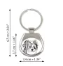 Biewer Yorkshire terrier - porte-clés avec chien, porte-clés imprimé, breloque personnalisée de la marque Art-Dog