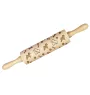 Bichon Frise, Bichon Tenerife, Bichon a poil frise - rolling pin with a dog, decorating cookies with a rolling pin in patterns, a gift for the ceramicist of the Art-Dog brand