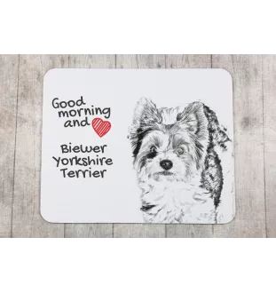 Biewer Yorkshire Terrier podkładka pod mysz z psem Art-Dog