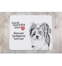 Biewer Terrier, Biewer Yorkshire Terrier - Mauspad mit Druck, personalisiertes Mauspad mit Hund, einzigartiges Gadget für Büroangestellte von Art-Dog.