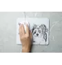 Biewer Yorkshire Terrier podkładka pod mysz z psem Art-Dog