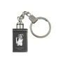 Biewer Yorkshire Terrier - Crystal key ring with dog photo, illuminated key ring, unique gift by Art-Dog brand