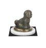 Bichon a poil frise, Bichon Frise, Bichon Tenerife - une statuette de chien, une figurine en marbre blanc, un trophée pour l'exposition de chiens de la marque Art-Dog