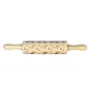 Bichon Frise, Bichon Tenerife, Bichon a poil frise - rolling pin for dough with a dog, patterned rolling pin for ceramics, a gift for a cook from the Art-Dog brand