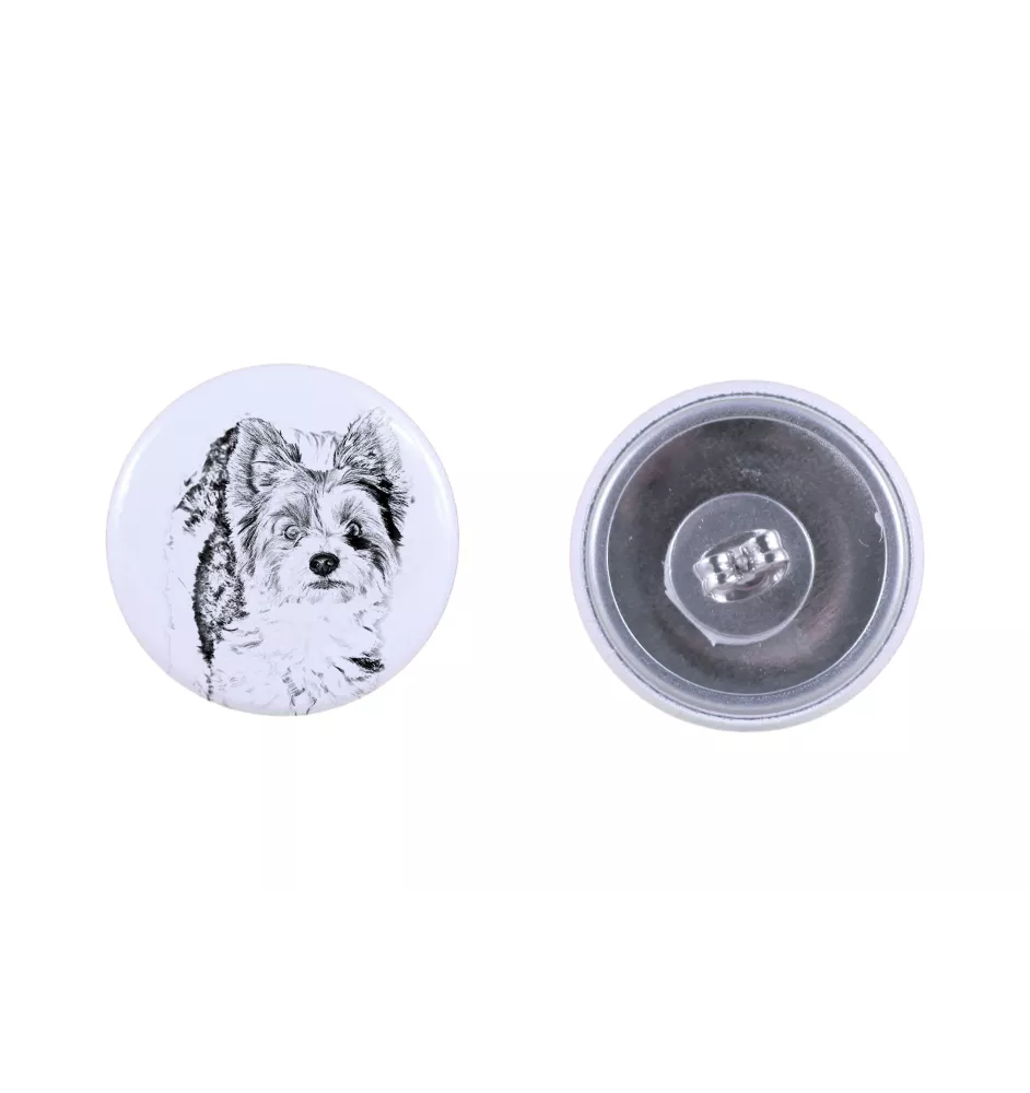 Biewer Yorkshire Terrier kolczyki z psem mały Art-Dog