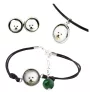 Bichon a poil frise, Bichon Frise, Bichon Tenerife - ensemble de bijoux dans une boîte, collier, boucles d'oreilles, bracelet, produits de la marque Art-Dog