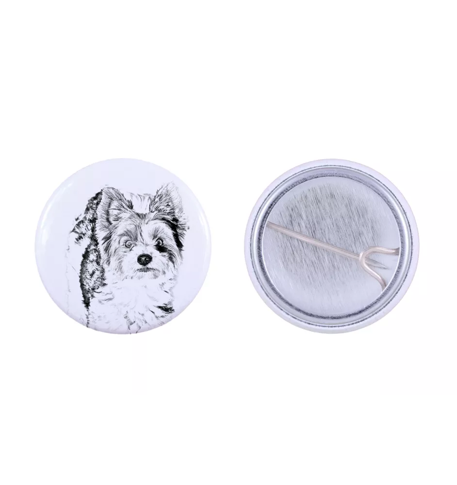 Biewer Yorkshire Terrier - pin with your dog, add your own photo, Art-Dog brand
