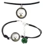 Bichon Frise, Gelockter Bichon, Tenneriffahündchen - Schmuckset mit Ihrem Foto, handgefertigtes Set, Armband und Halskette von Art.-Dog.
