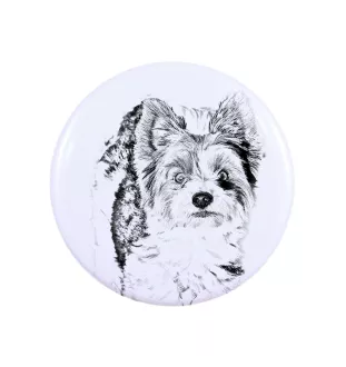 Biewer Yorkshire Terrier - pin with your dog, add your own photo, Art-Dog brand