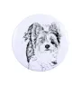 Biewer Yorkshire Terrier - pin with your dog, add your own photo, Art-Dog brand