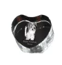 Biewer Yorkshire Terrier - a photo of a dog in crystal, crystal heart, unique photo frame from the Art-Dog brand
